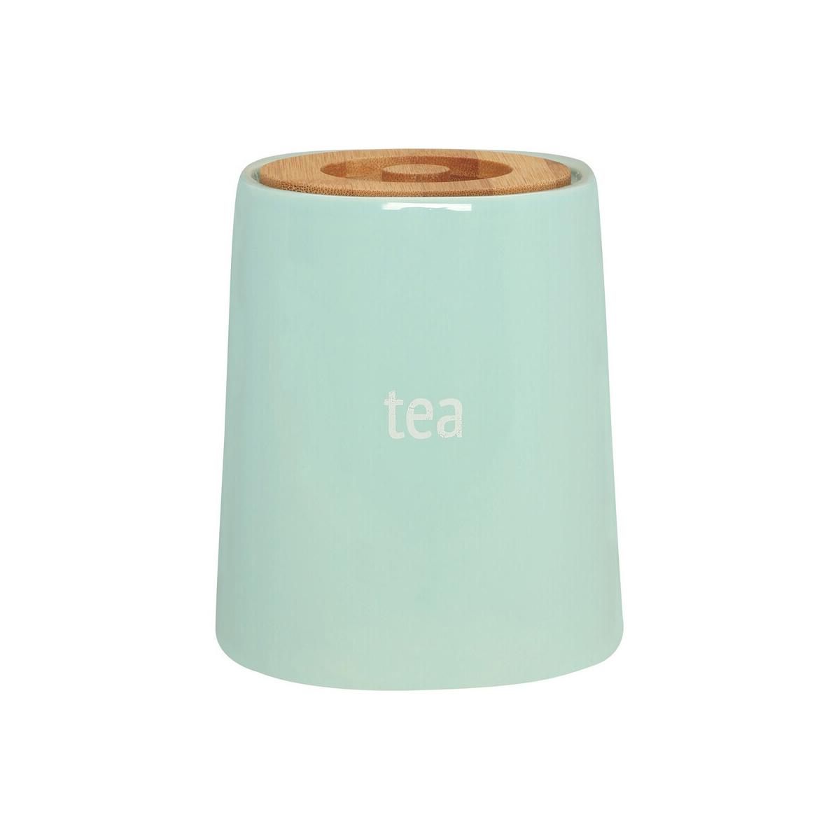 Fletcher Blue Ceramic Tea Canister