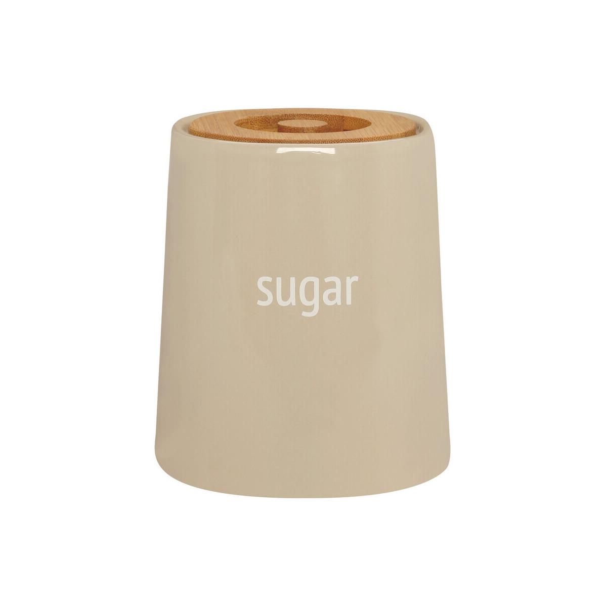 Fletcher Beige Ceramic Sugar Canister