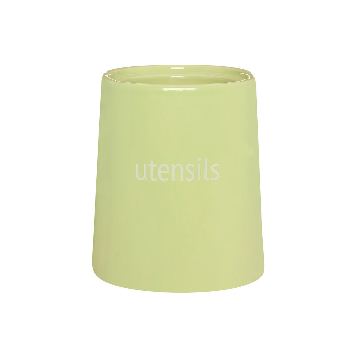 Fletcher Green Ceramic Utensil Holder