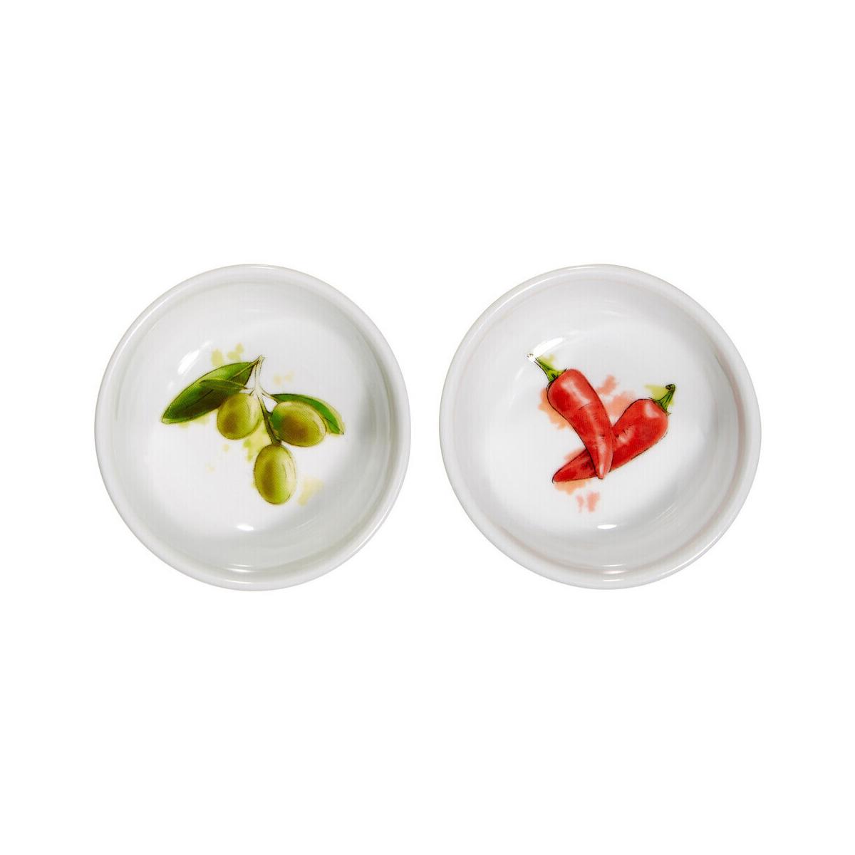 Italia Set Of Two Dipping Bowls