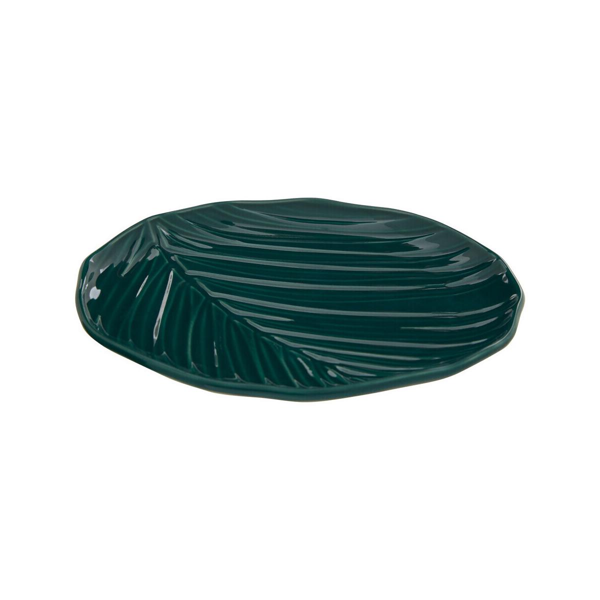 Bali Dark Green Canape Plate