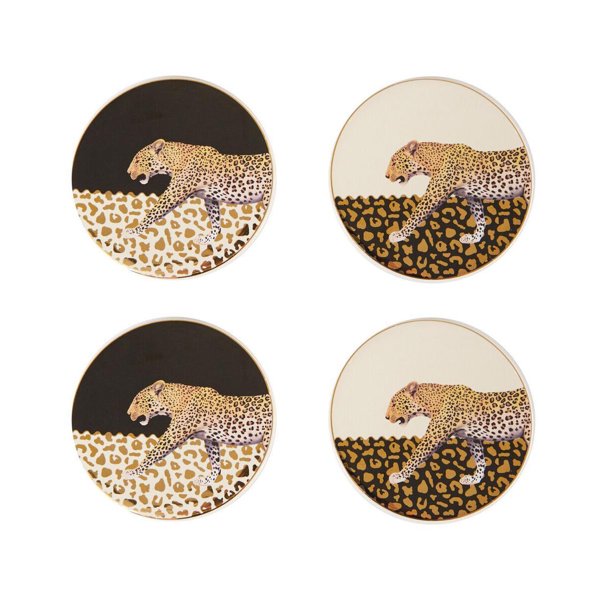 London Leo Set of 4 Coasters