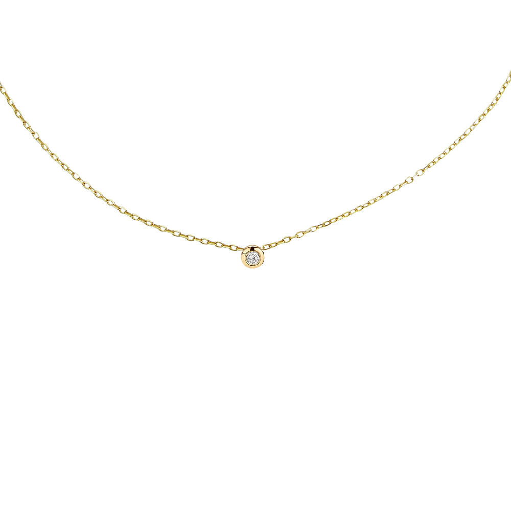 Illuminess™ Gold Vermeil 'Light Inside Her' Choker