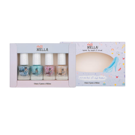 Choose Your Style: Versatile 4-Pack Kids' Nail Polish Set
