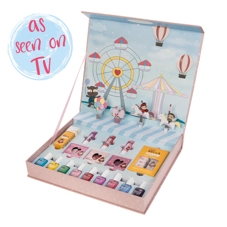 Amazing Pop-Up Suitcase: Kids' Beauty Haven Set