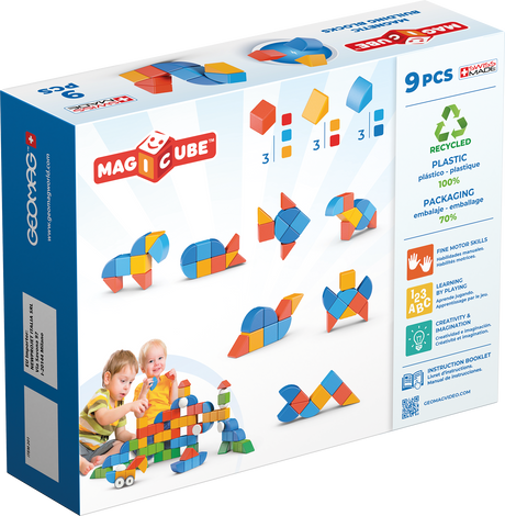 Geomag Magicube Animals Set 9 Pieces