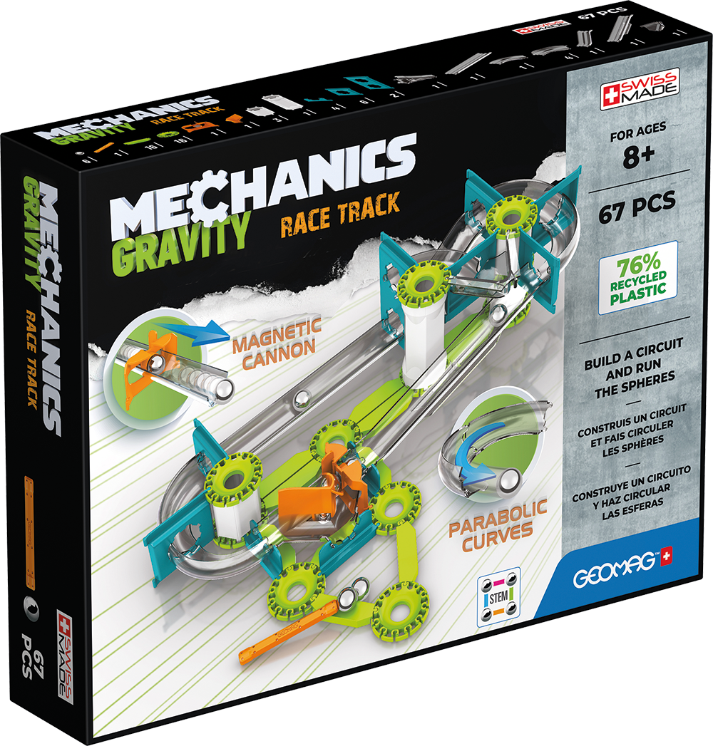 Geomag Mechanics Gravity Race Track 67 Pieces