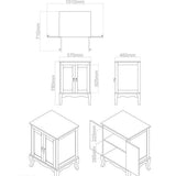 Marcella Double Door Cabinet