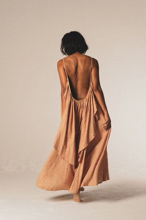 Syros Dress - Sand