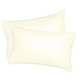 Egyptian Cotton Pillowcases in Cream (2 pack)