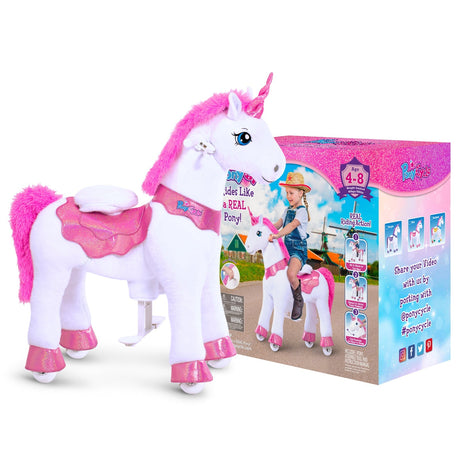 Model E Ride-on Unicorn Toy Age 4-8