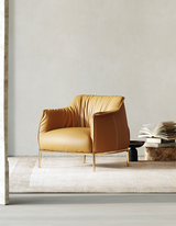 Abelard Armchair, Leather