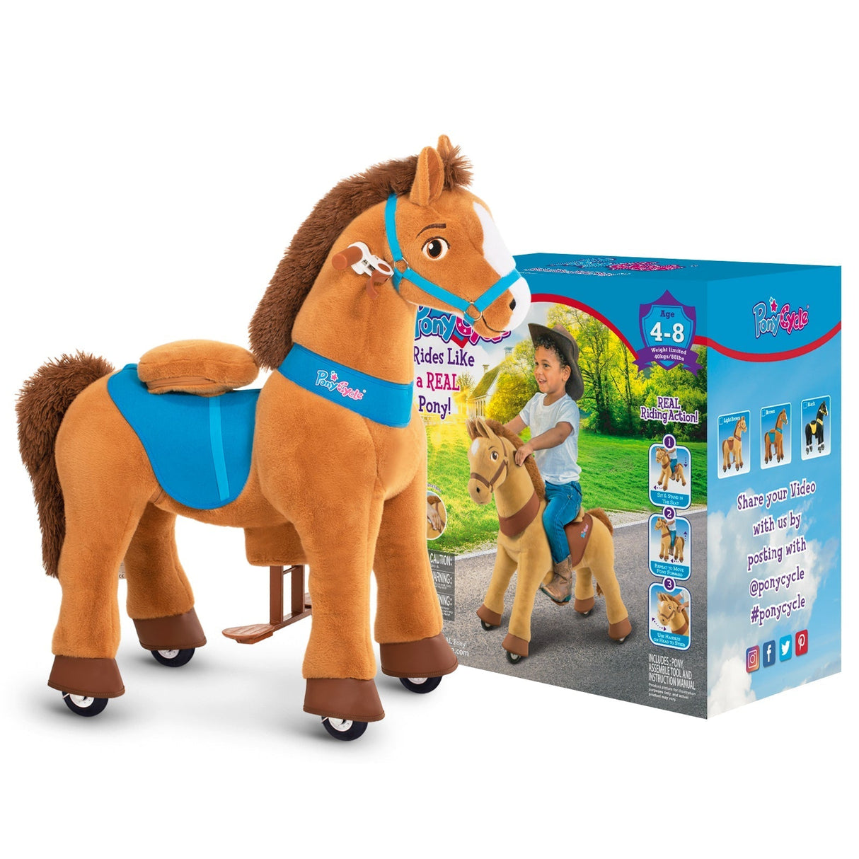 Model E Horse Riding Toy Age 3-5