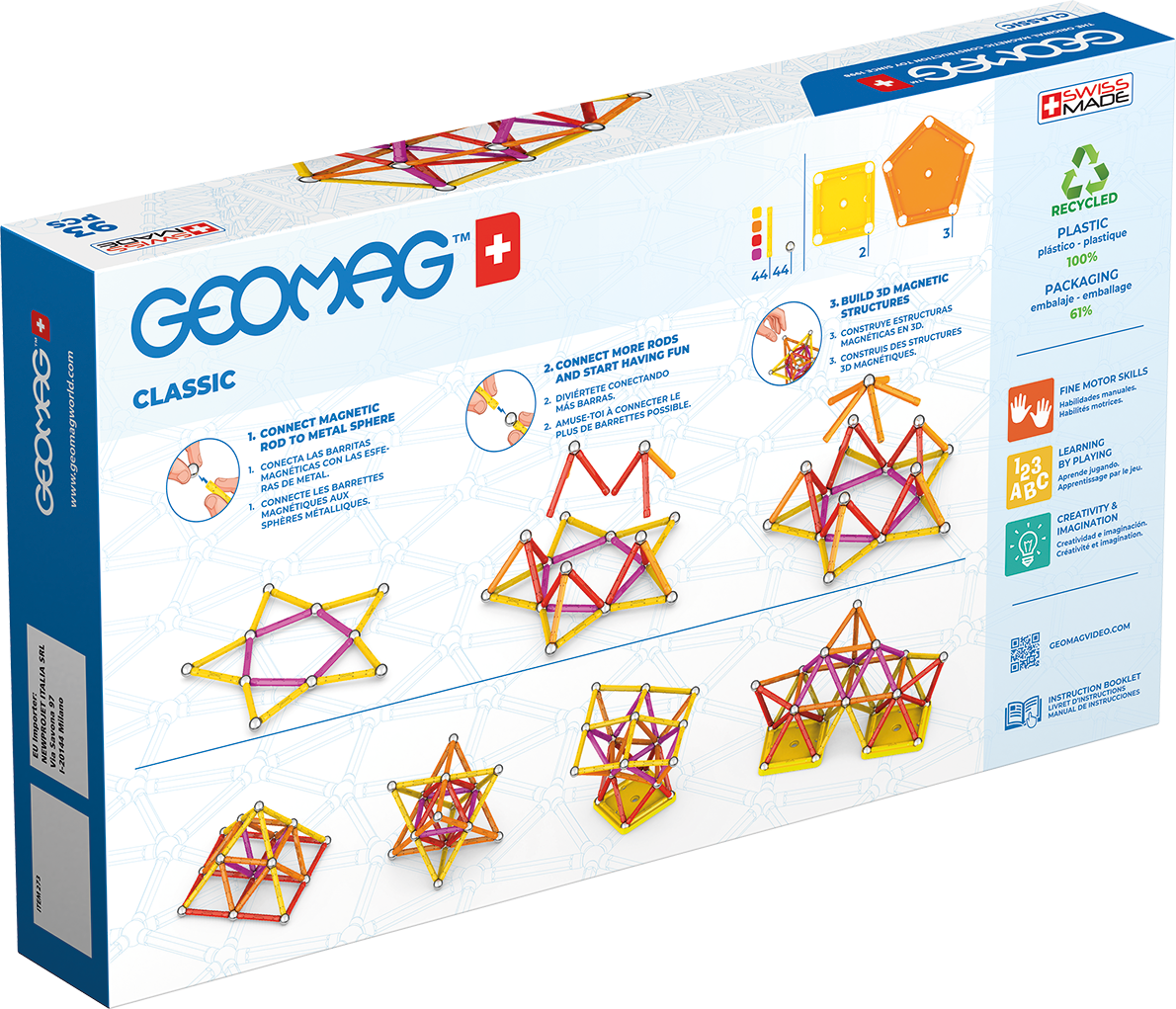 Geomag Classic 93 Pieces Set