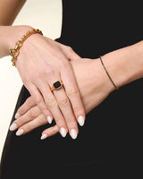 Baby Tennis Bracelet: Black
