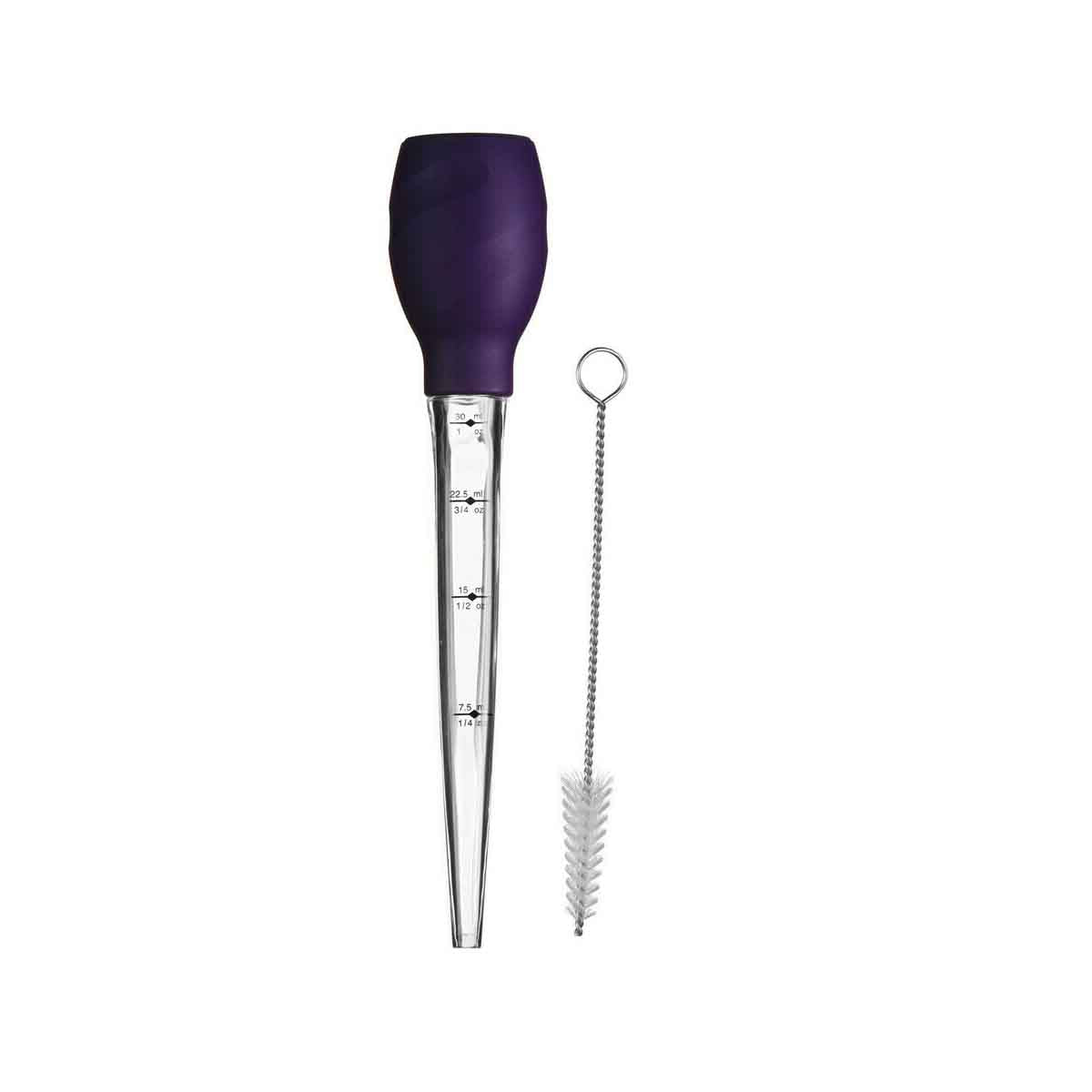 Zing Purple Silicone Baster