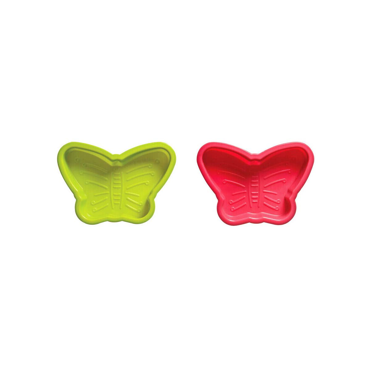 Silicone Baking Set Of Two Butterflies Cake Moulds