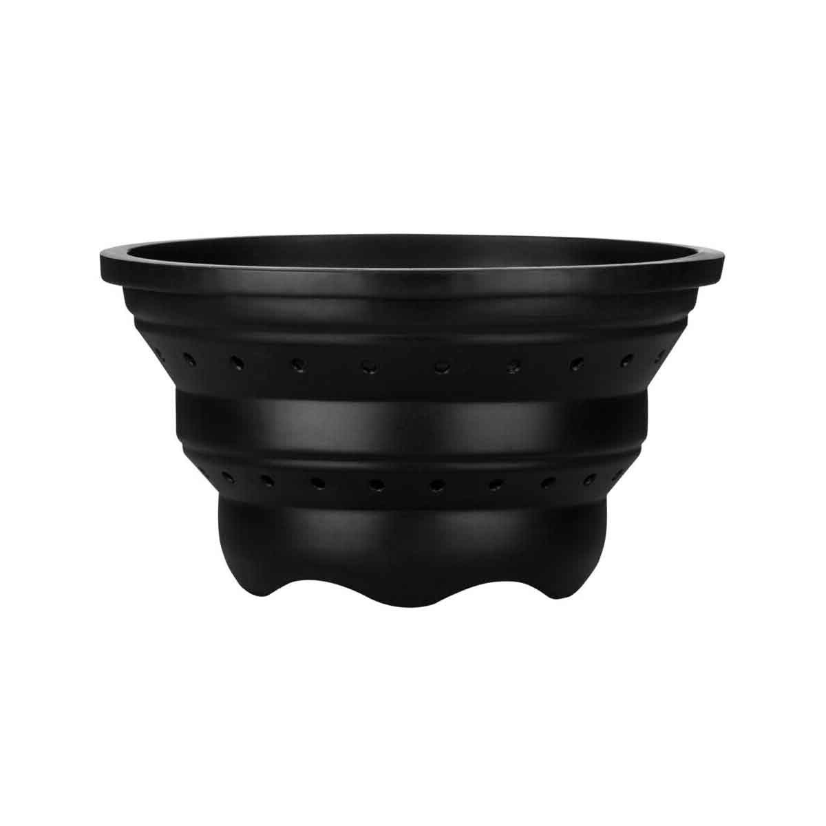 Hadson Black Colander and Food Steamer
