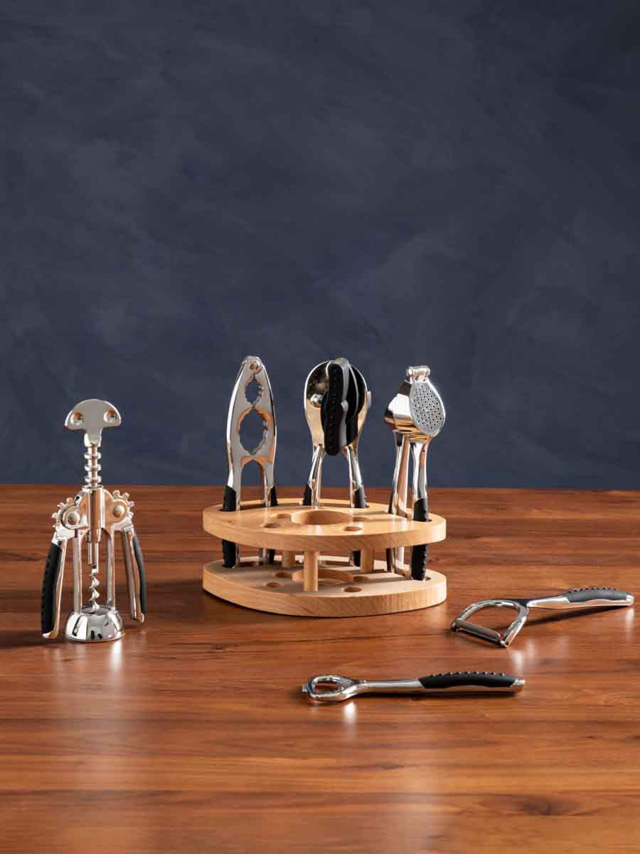 Paragon 7 Piece Chrome Finish Kitchen Gadget Set