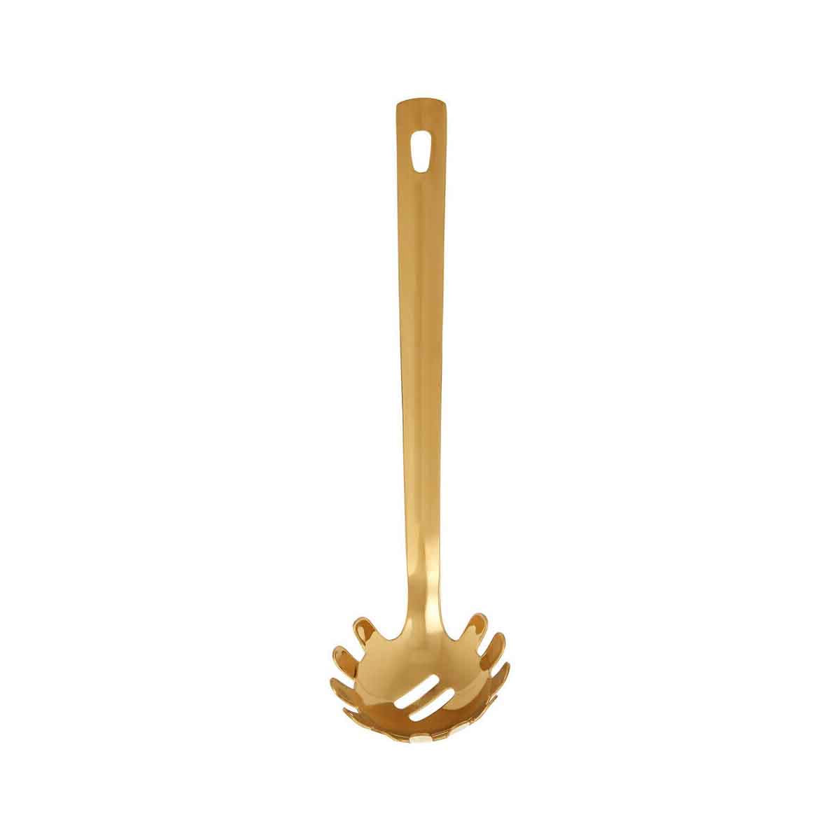 Freya Gold Finish Spaghetti Spoon