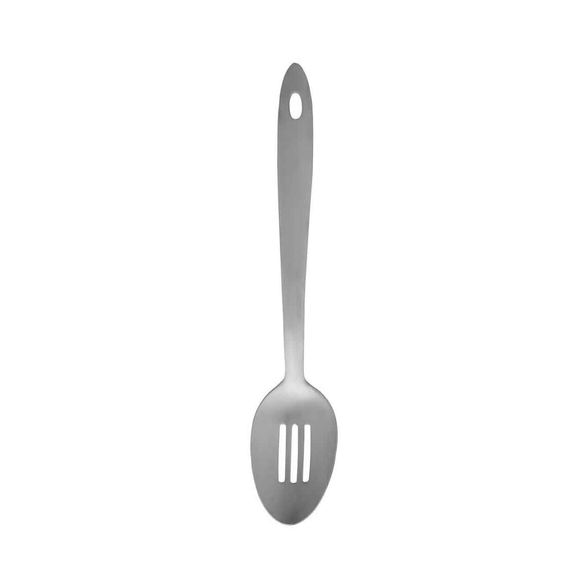 Hera Brushed Finish Slotted Spoon