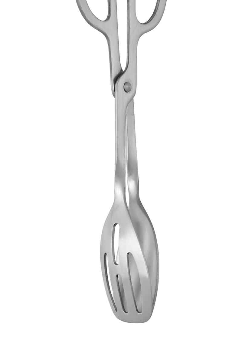 Hera Brushed Finish Tongs