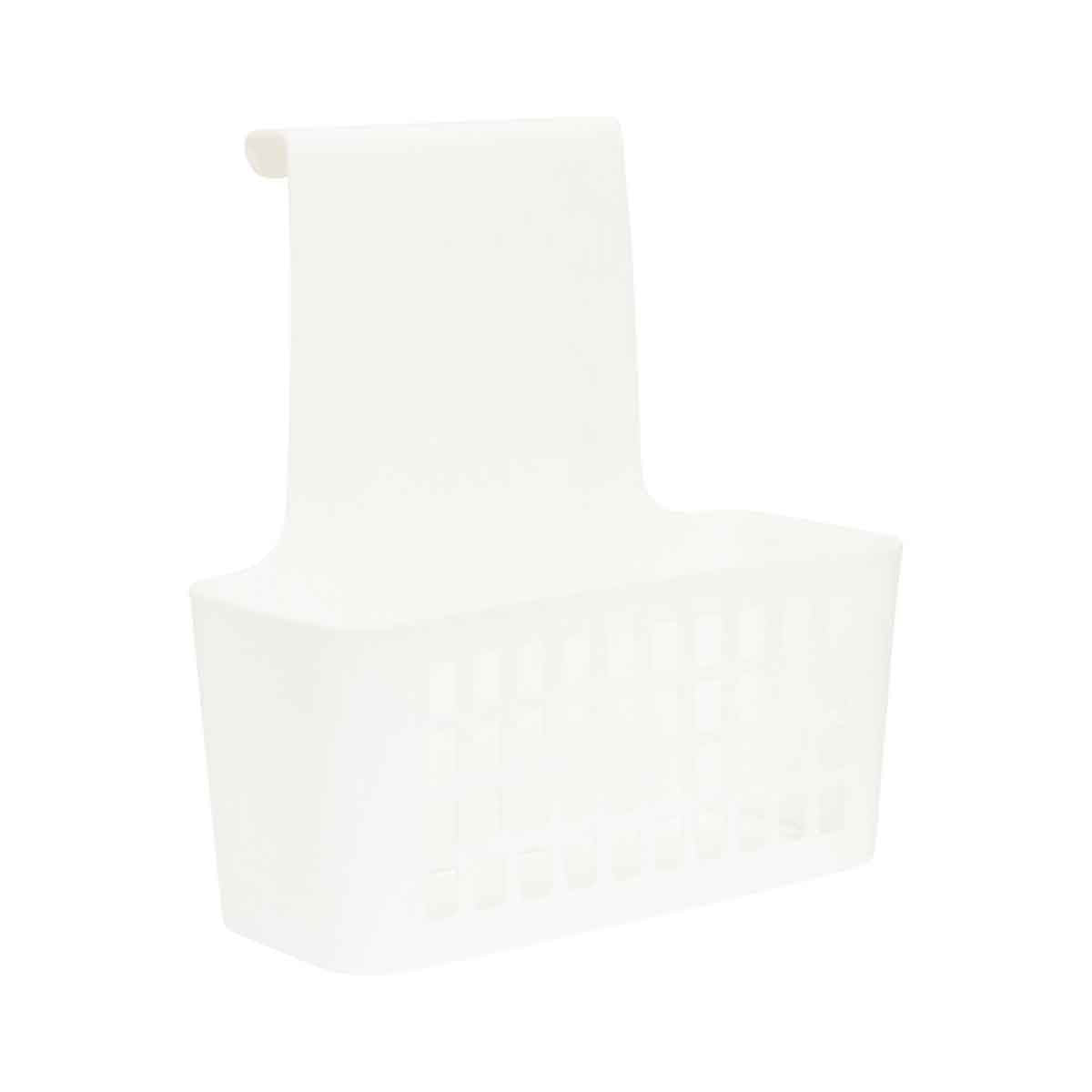 Temel White Small Hangable Organiser Basket