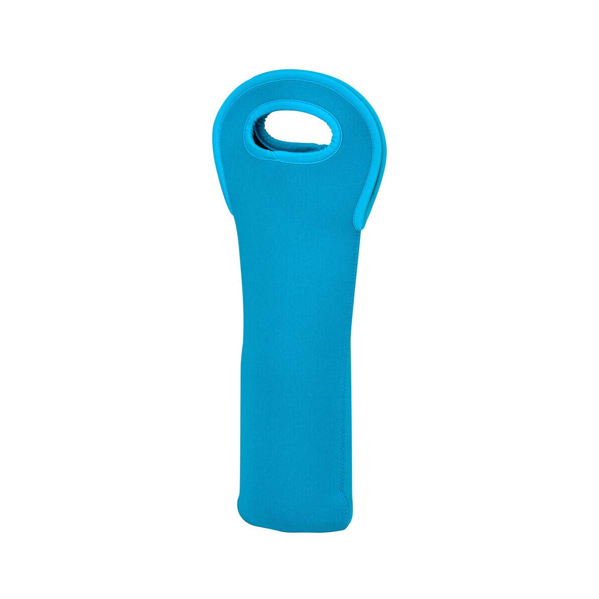 Blue Neoprene Wine Bottle Holder