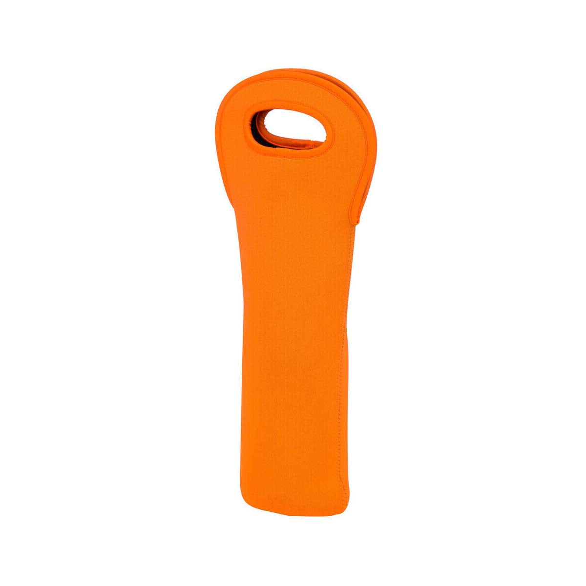 Orange Neoprene Wine Bottle Holder