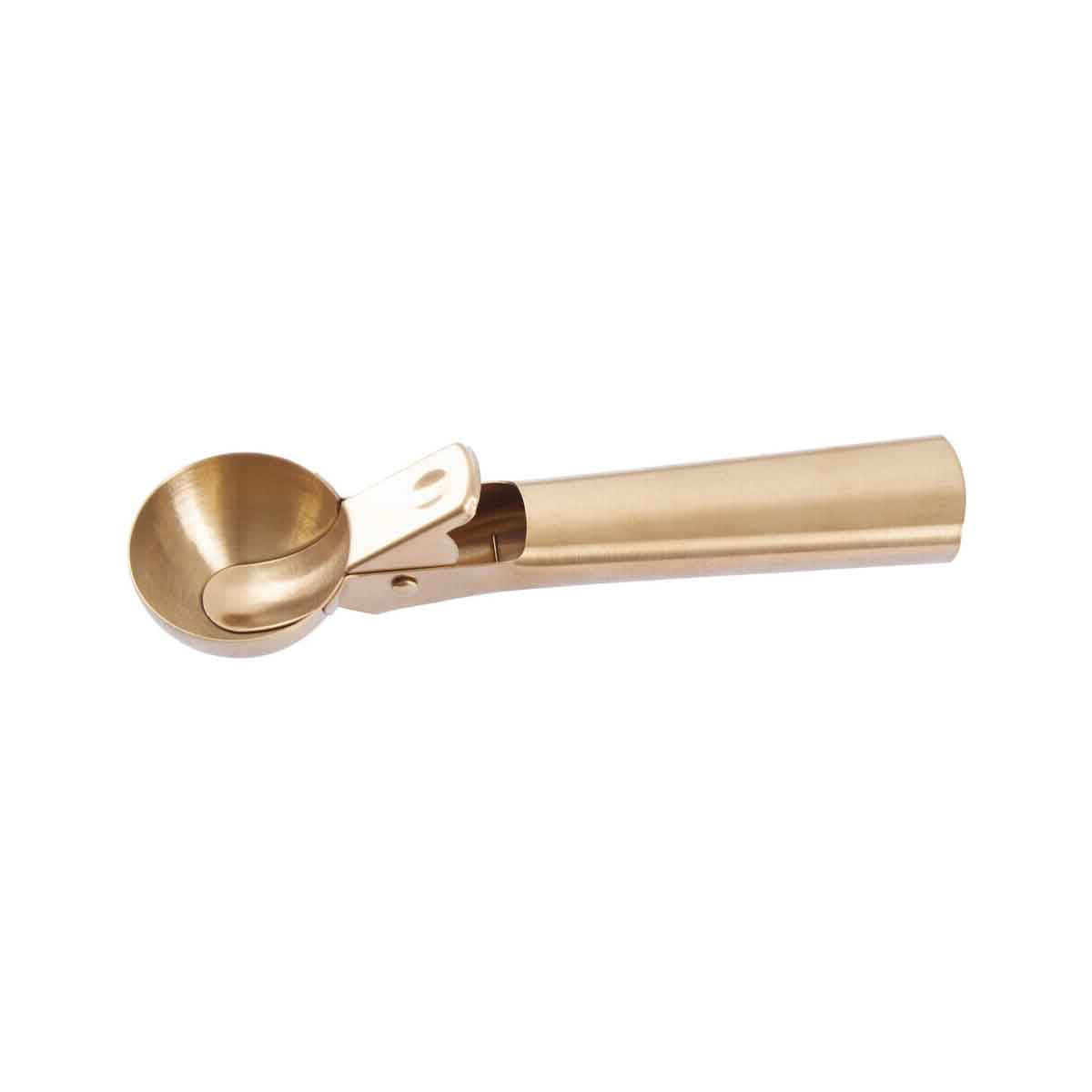 Barron Light Gold Finish Ice Cream Scoop