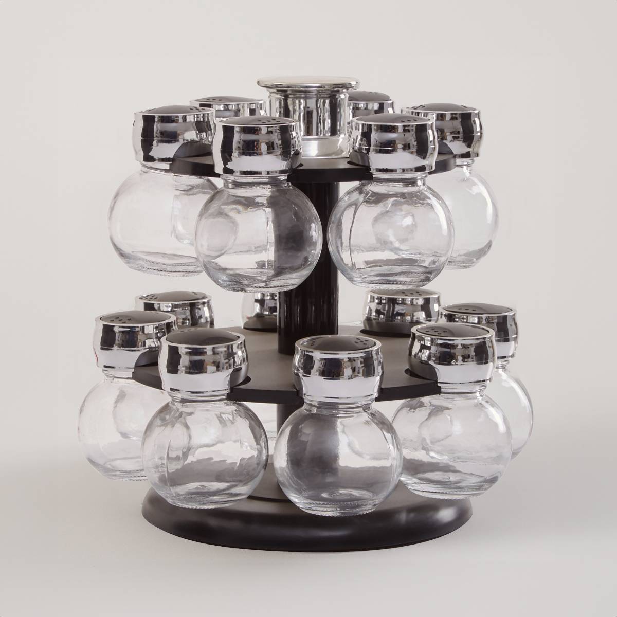 Luciano 2 Tier 14 Bottle Rev Spice Rack