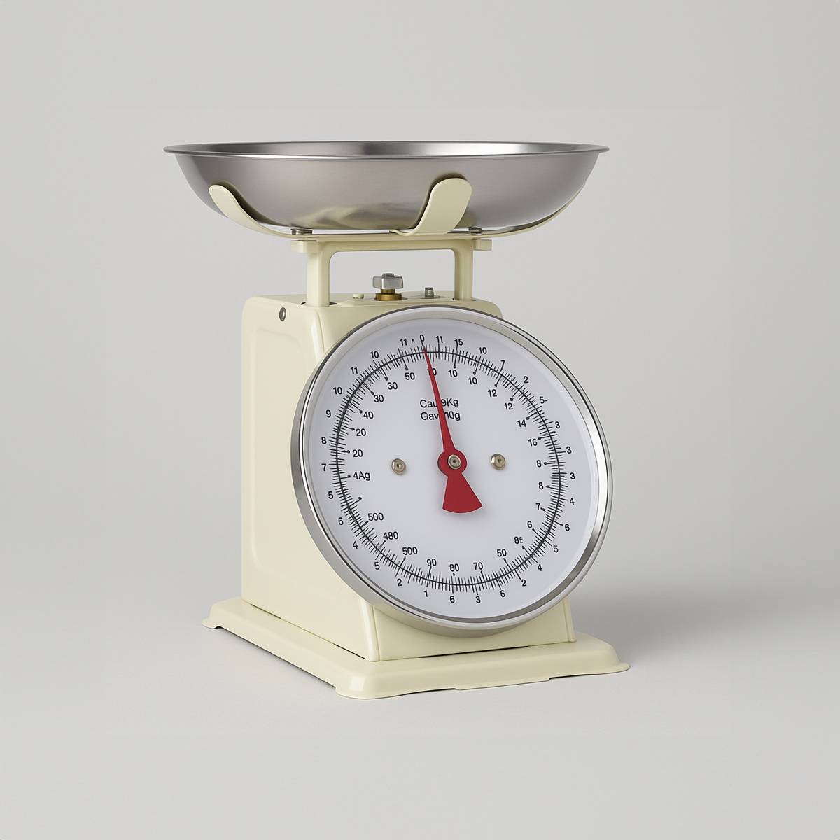 Olivier 5kg Cream Retro Kitchen Scale
