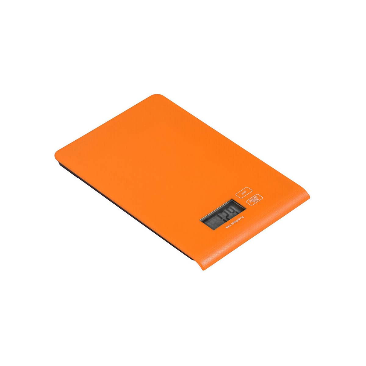 Orange Tempered Glass Kitchen Scale