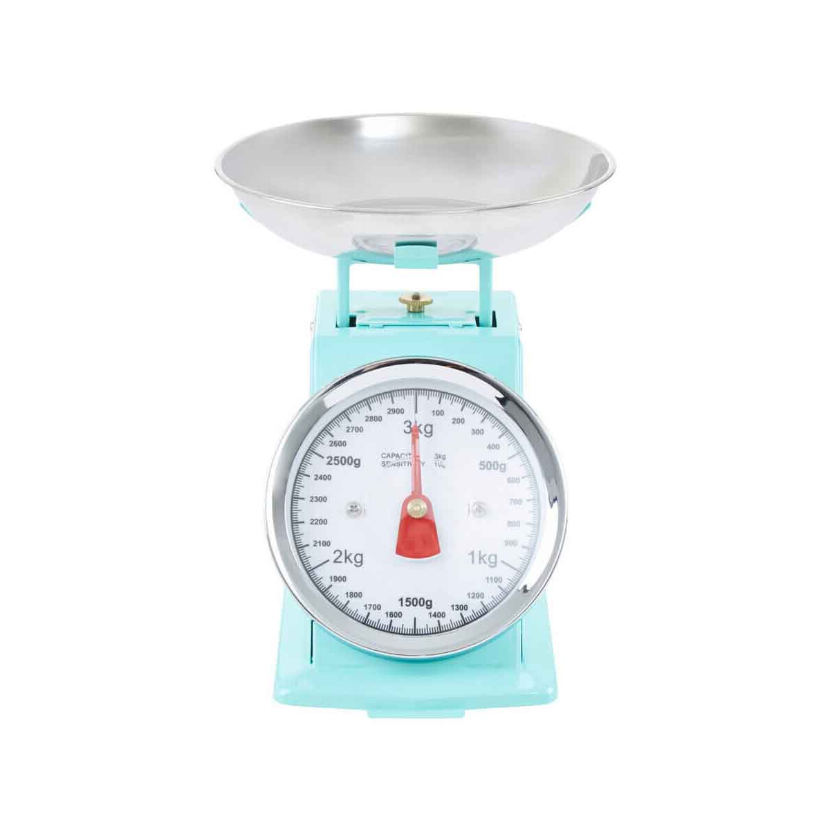 Olivier 3kg Pastel Green Retro Kitchen Scale