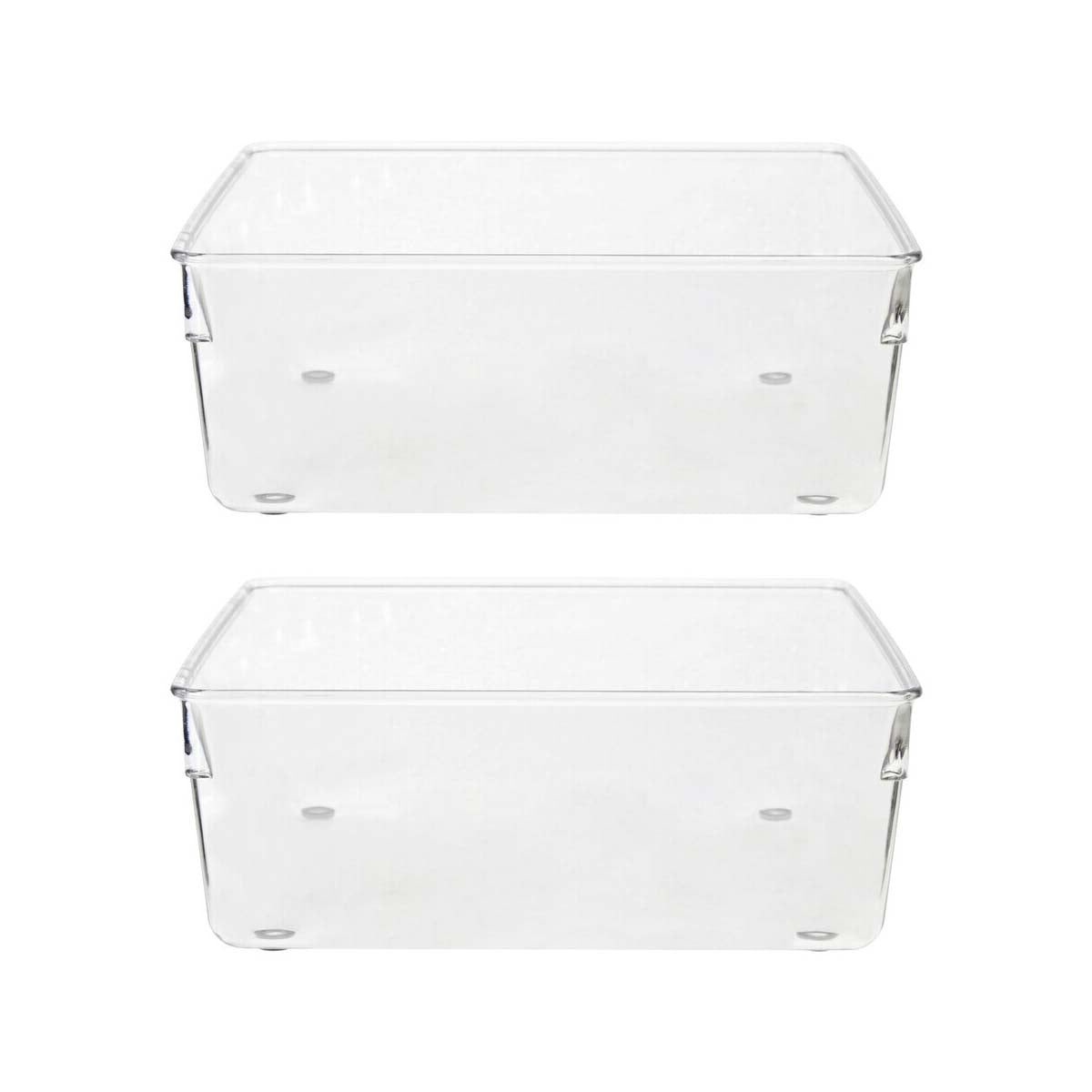 Romm Set Of Two Square Kitchen Organiser