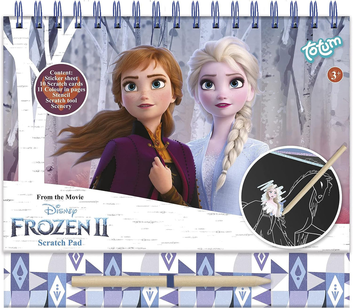 Disney Frozen II - Scratch Book