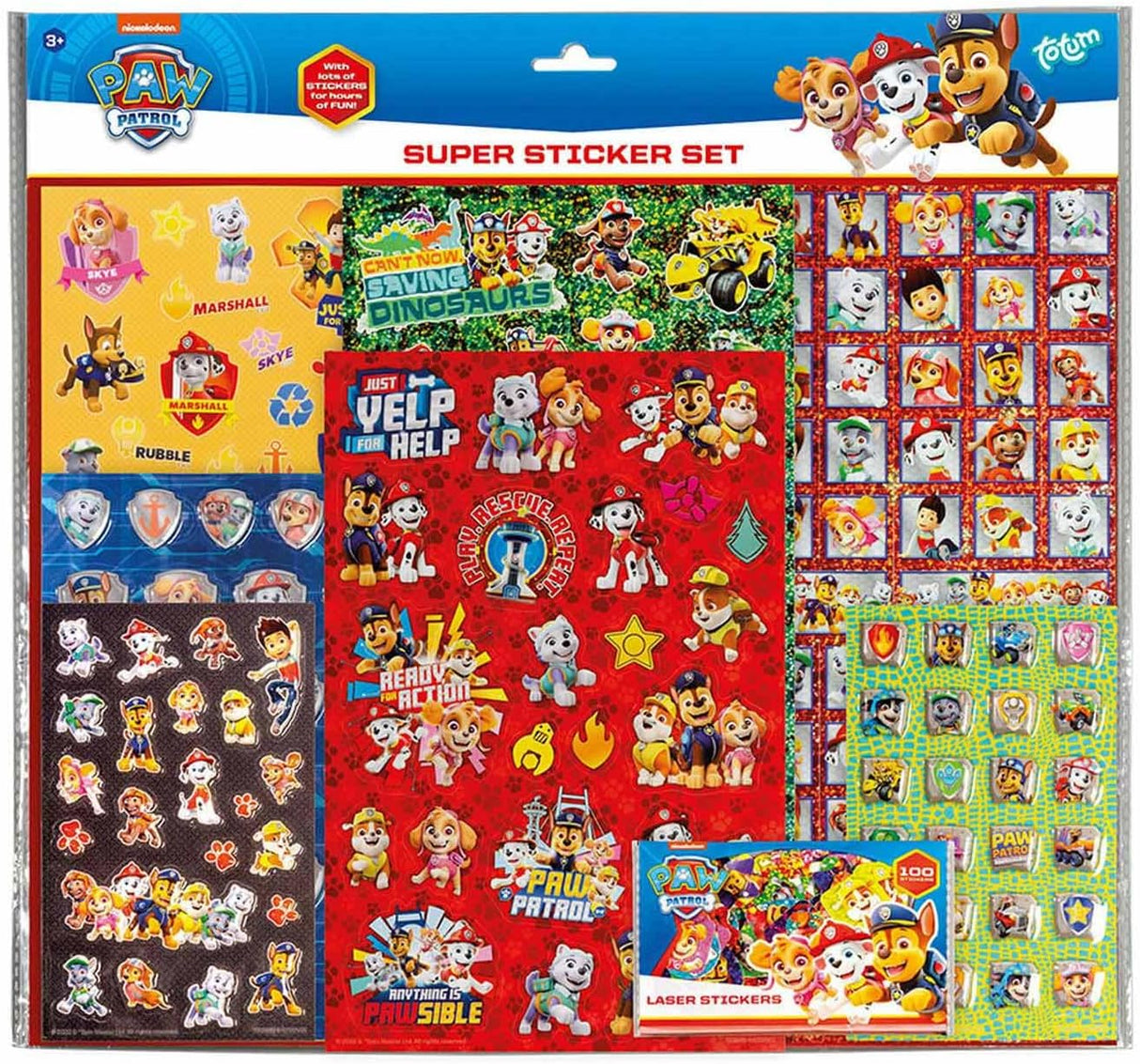 Paw Patrol Super Sticker Set