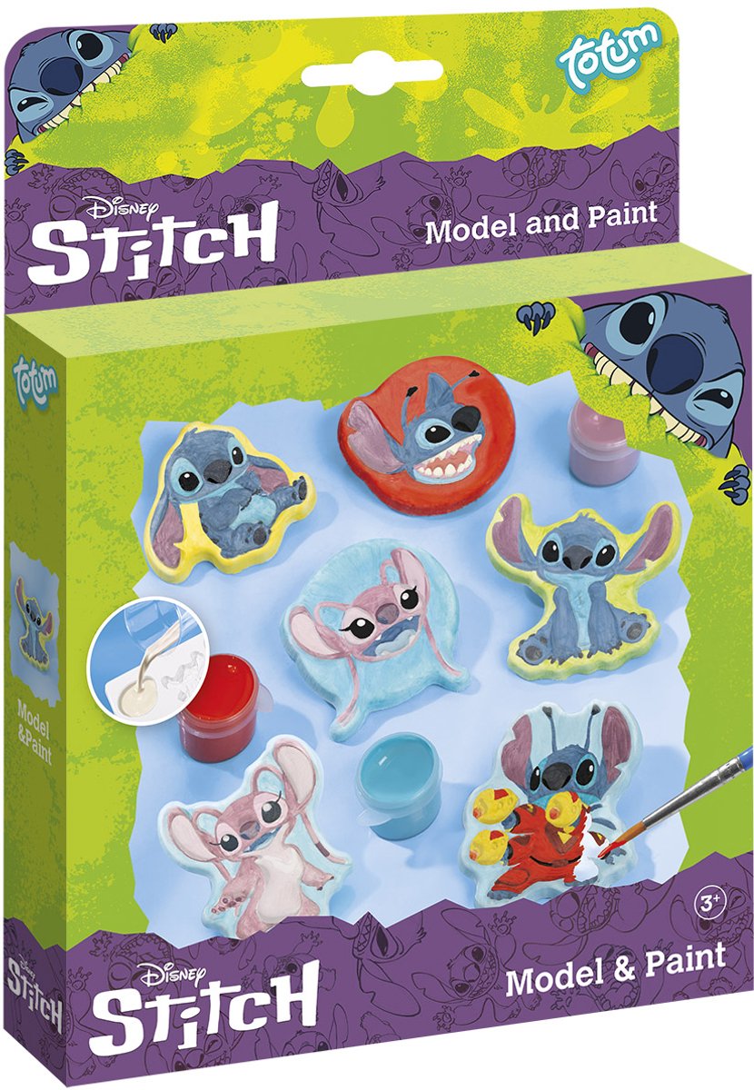 Stitch Plaster Model & Paint - April