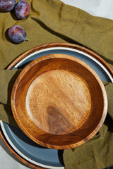 Kora Acacia Large Round Bowl