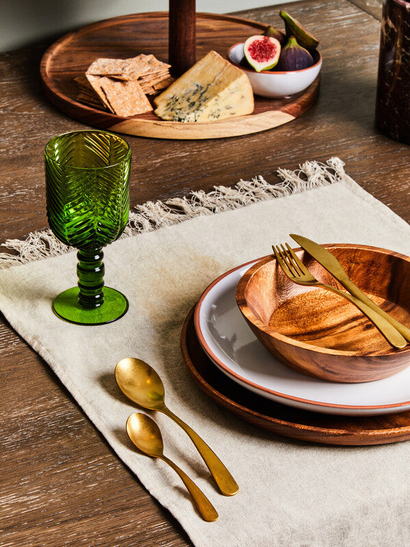 Kora Acacia Large Round Bowl