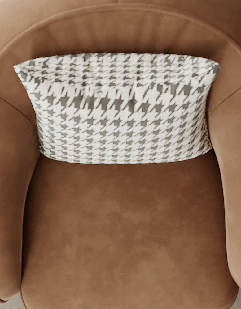 Abreu Swivel Accent Chair, Round Armchair