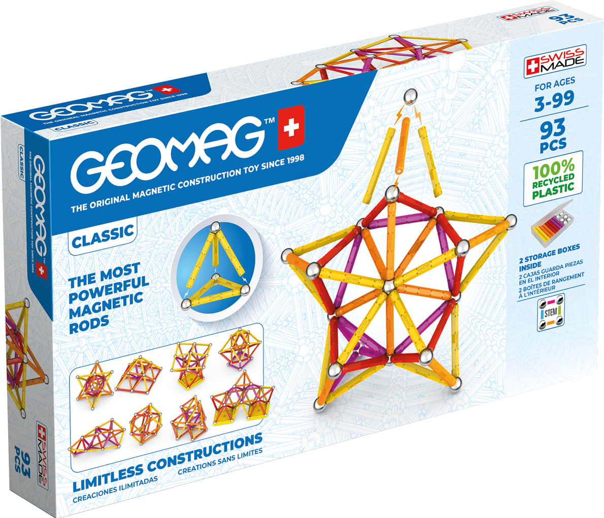 Geomag Classic 93 Pieces Set