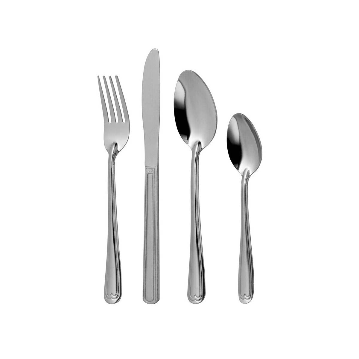 Sweetheart 16 Piece Stainless Steel Cutlery Set
