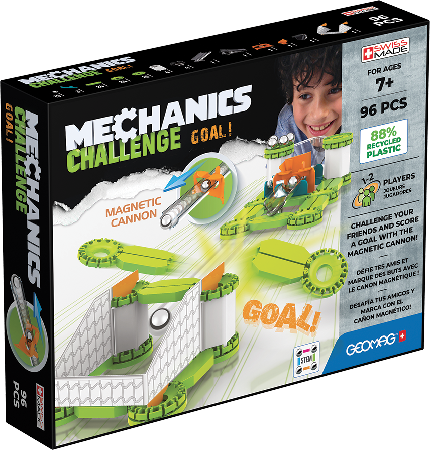 Geomag Mechanics Challenge Goal 96 Pieces