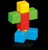 Geomag Magicube Green Line 8 Cubes