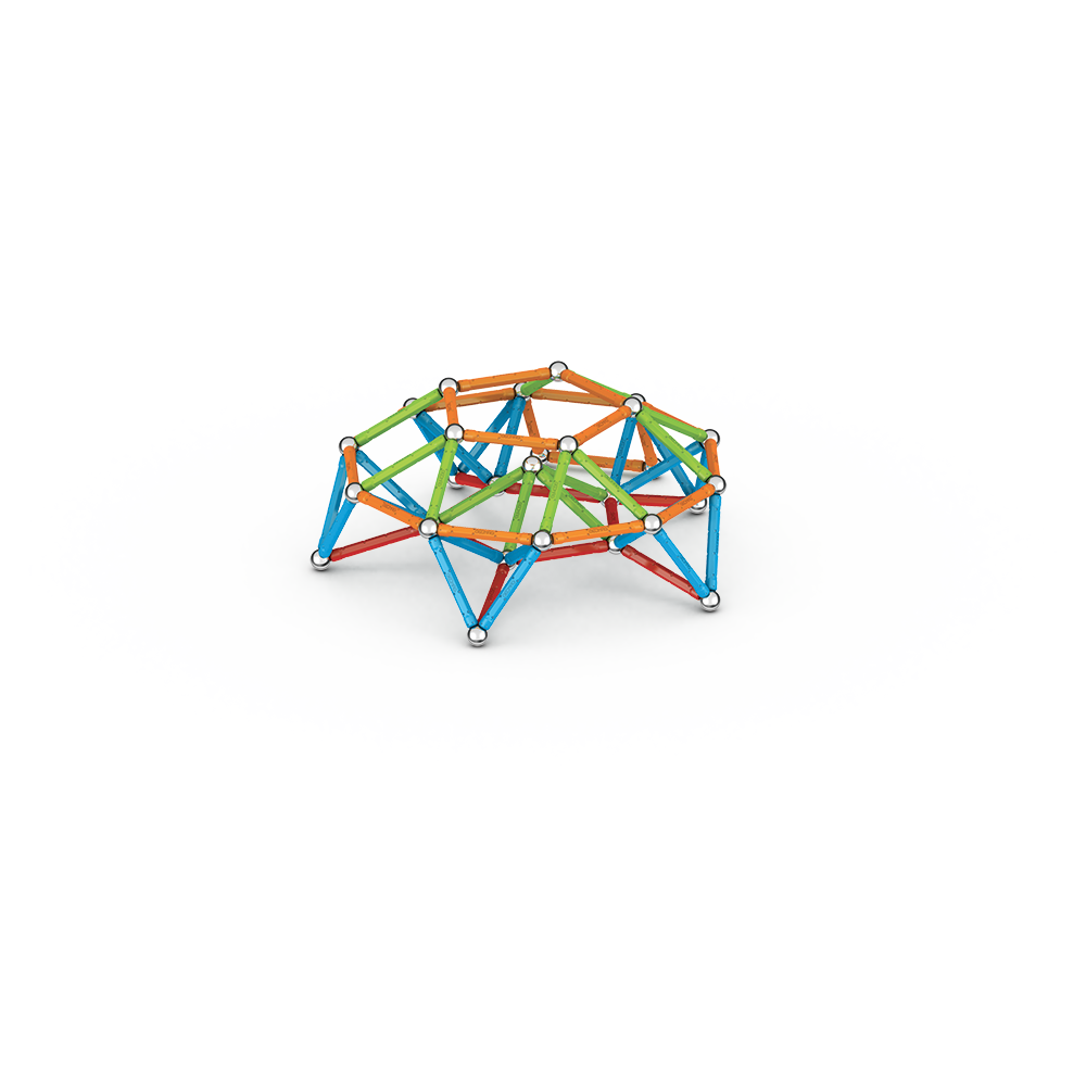 Geomag Supercolor Recycled 142 Pieces Set