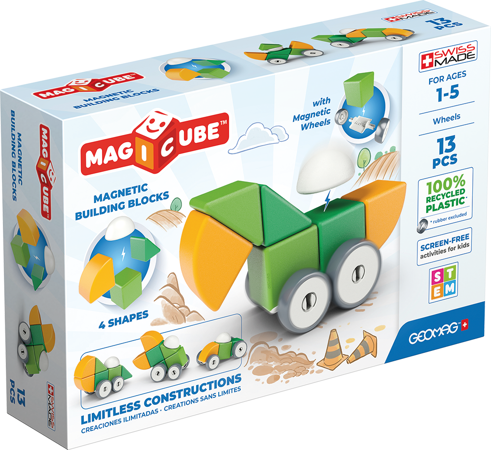 Geomag Magicube Wheels Set 13 Pieces