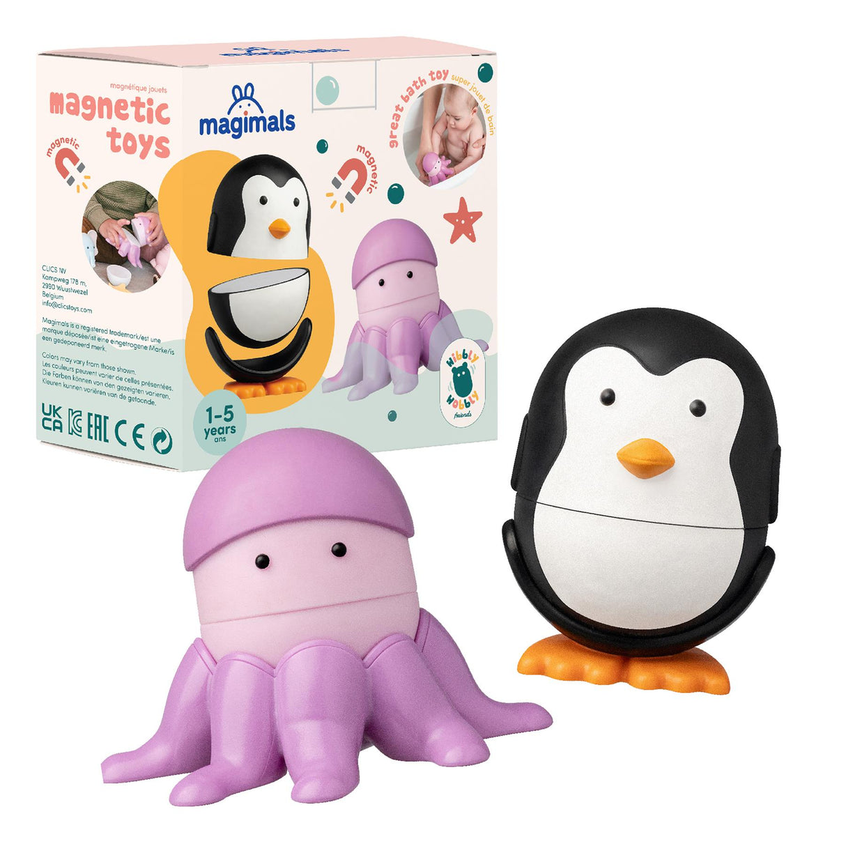 Magimals - Sealife Magnetic Mix & Match Animals