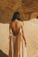 Syros Dress - Sand