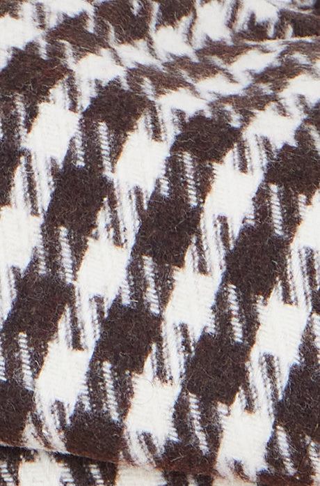 Yumi Black Leopard Print Baker Boy Hat